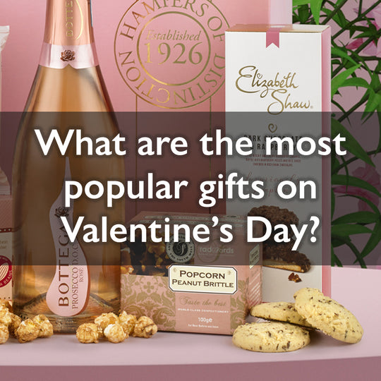 What are the most popular gifts on Valentine's Day?